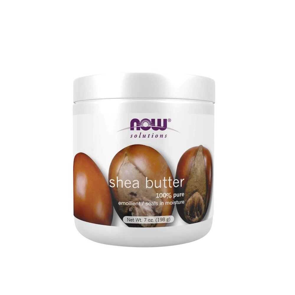 NOW Solutions Shea Butter in 7 oz. jar - - Sealed - - 100% Pure